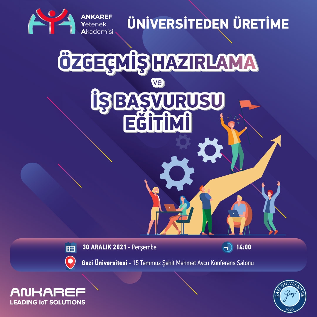 30 Aralık 2021 - Gazi Üniversitesi - 